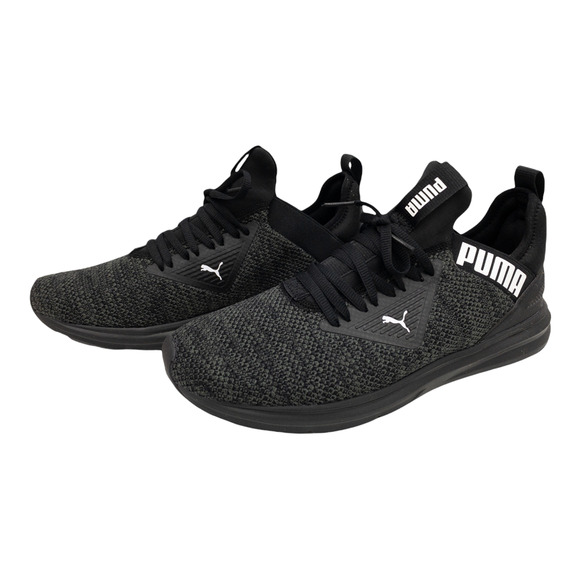 Puma Black Enzo Beta Woven Men's Athletic Shoes Training Sneakers 9 - Picture 4 of 11